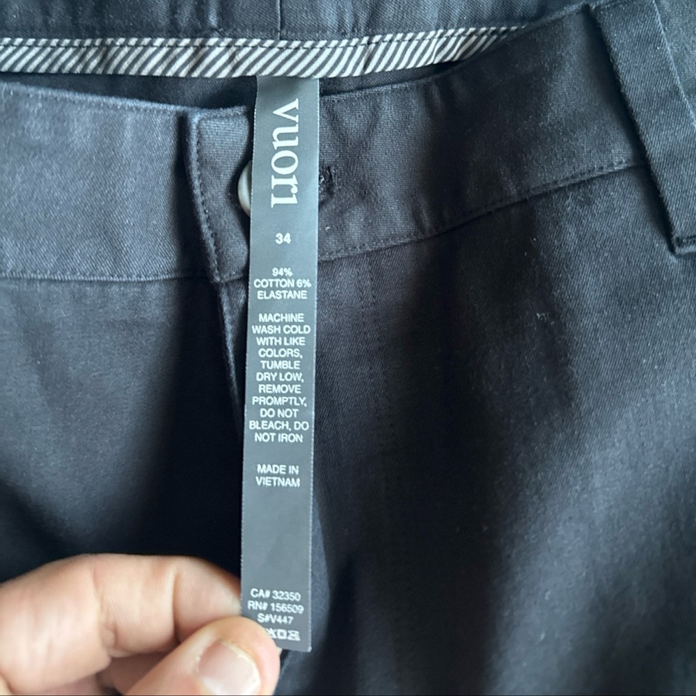 Vuori Chino Pants Black - Picture 4 of 4